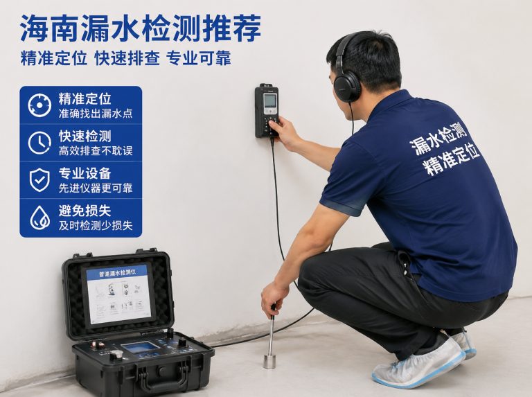 南沙群岛地下室及水管漏水检测维修